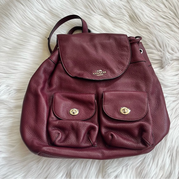 Coach Billie Backpack in Signature Jacquard